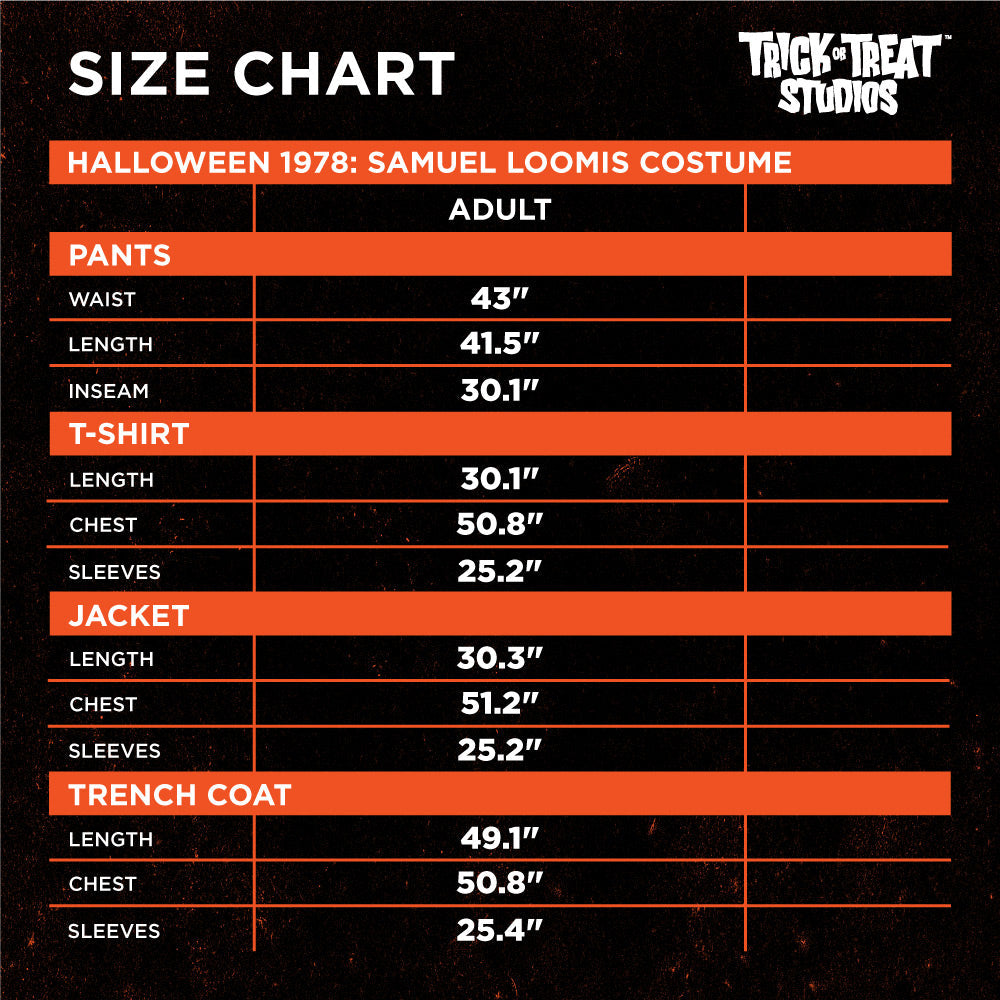 Halloween - Samuel Loomis Costume