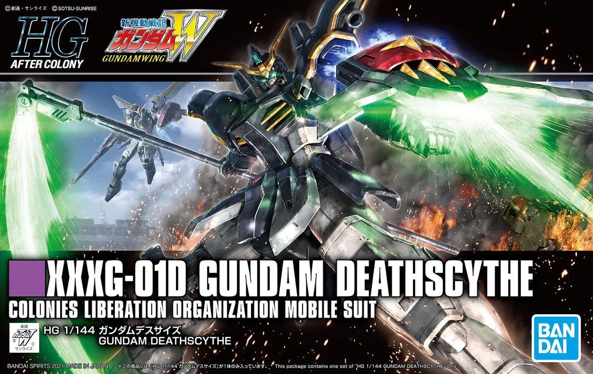 Gundam 1/144 HGUC #239 HGAC Gundam Wing XXXG-01D Gundam Deathscythe Model Kit