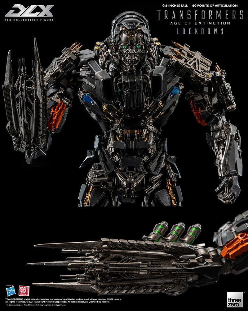 ThreeZero Transformers Age of Extinction Lockdown DLX Action Figure