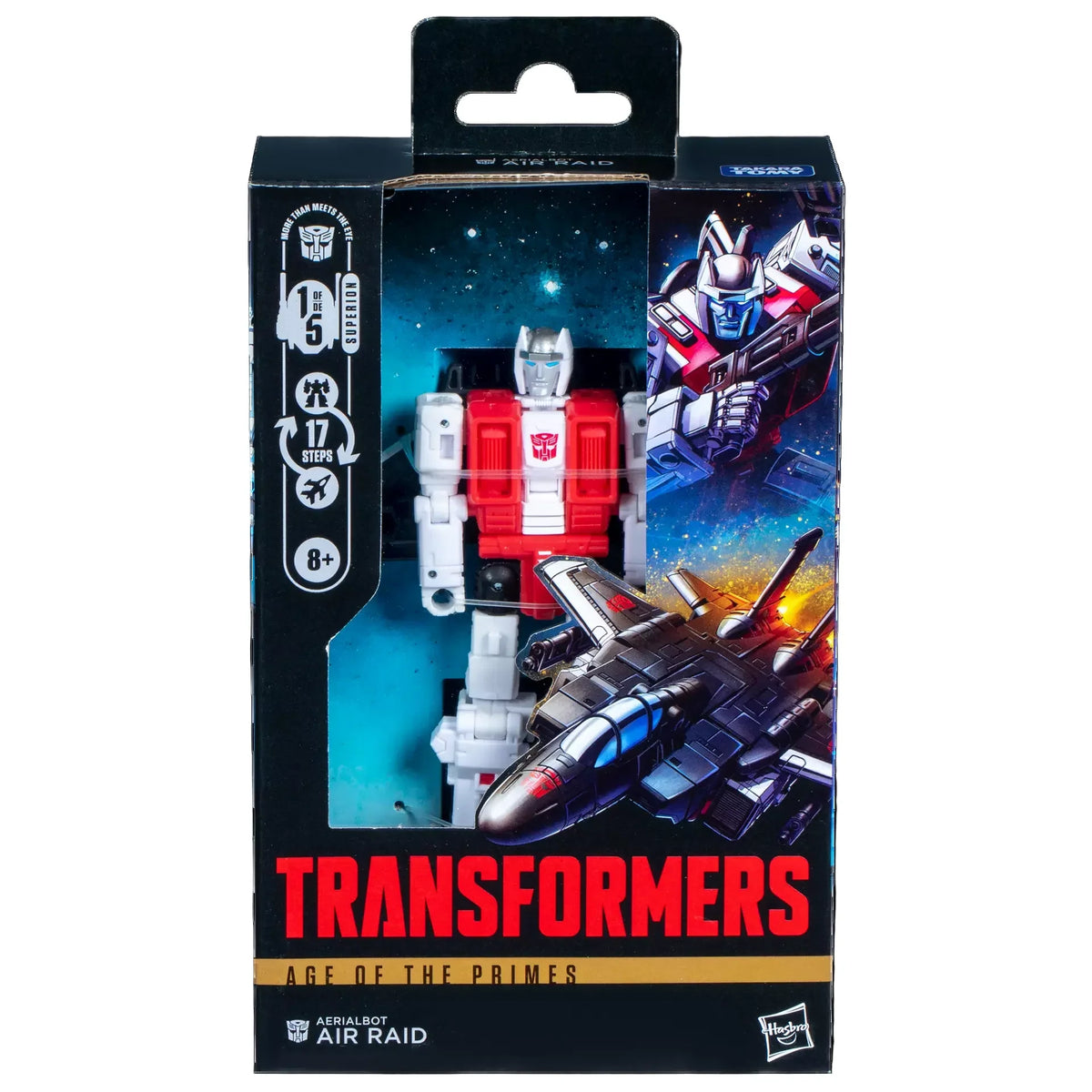 Transformers Age of the Primes Deluxe Class Aerialbot Air Raid Action Figure