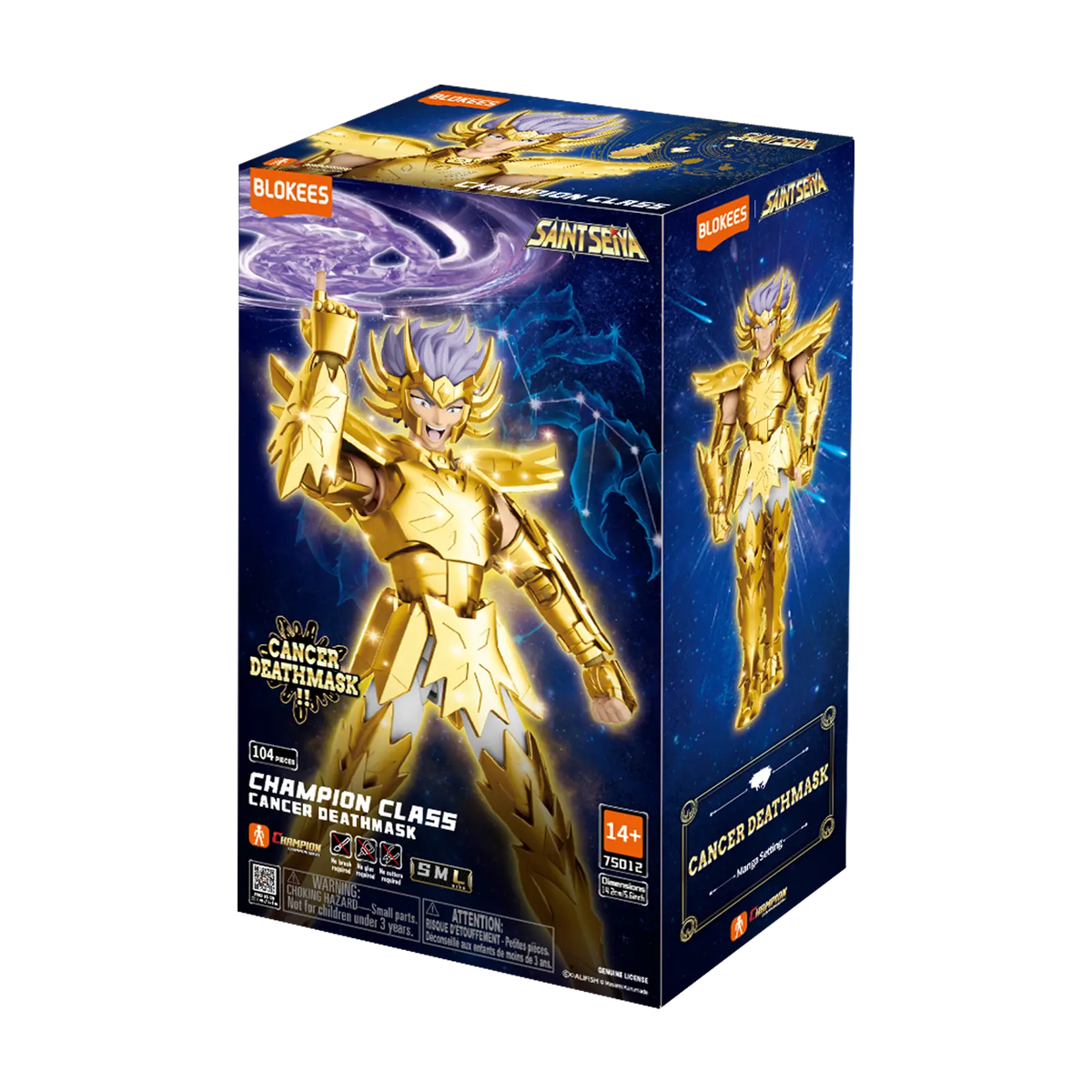 Saint Seiya Champion Class Cancer Deathmask | Blokees