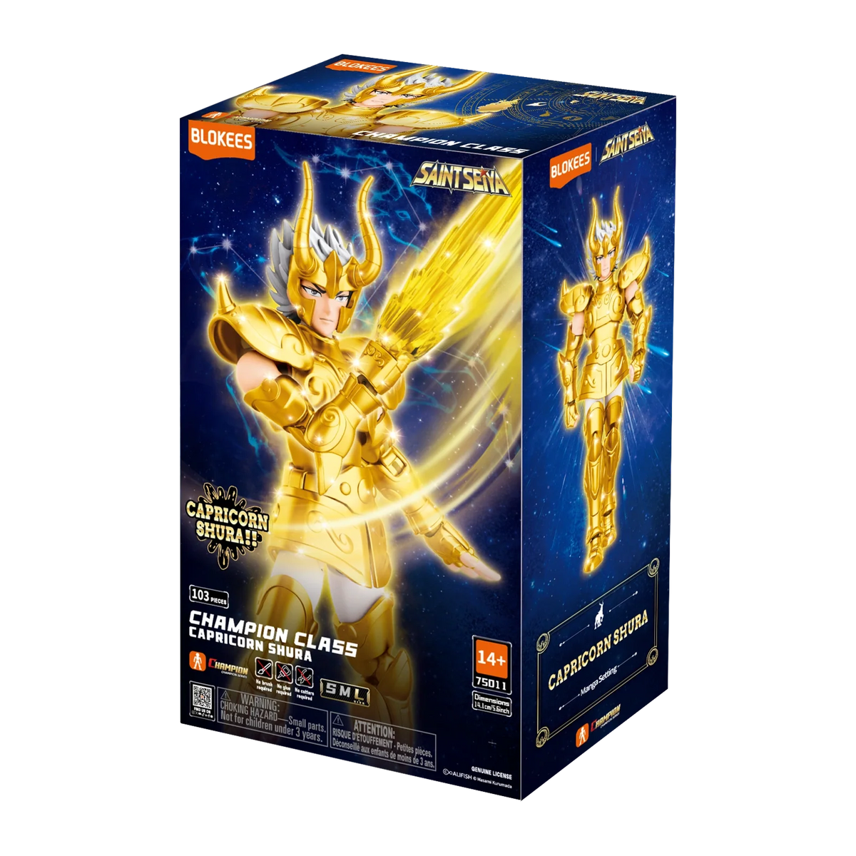 Saint Seiya Champion Class Capricorn Shura | Blokees