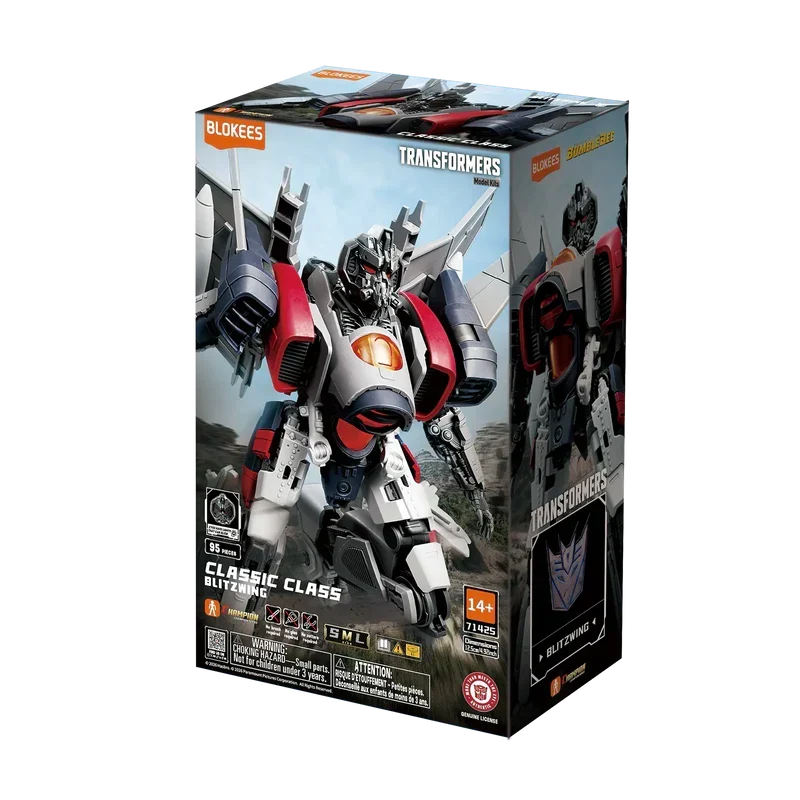 Blokees Transformers Classic Class #25 Blitzwing (Bumblebee) Model Kit