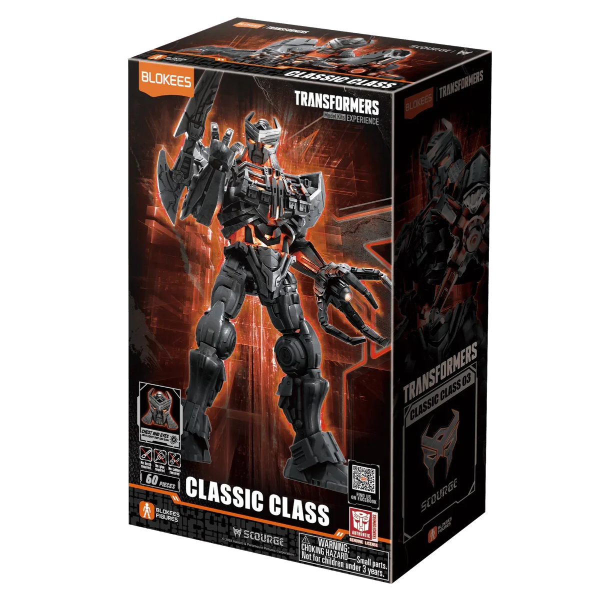 Blokees Transformers Classic Class #03 Scourge (Rise of the Beast) Model Kit