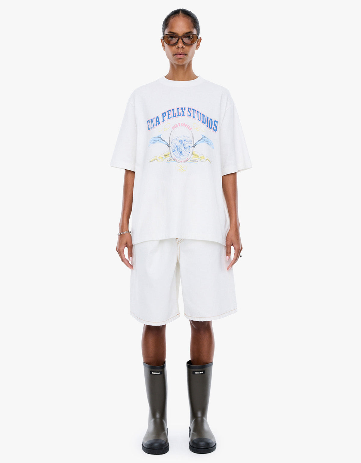 Vacation Tee - White