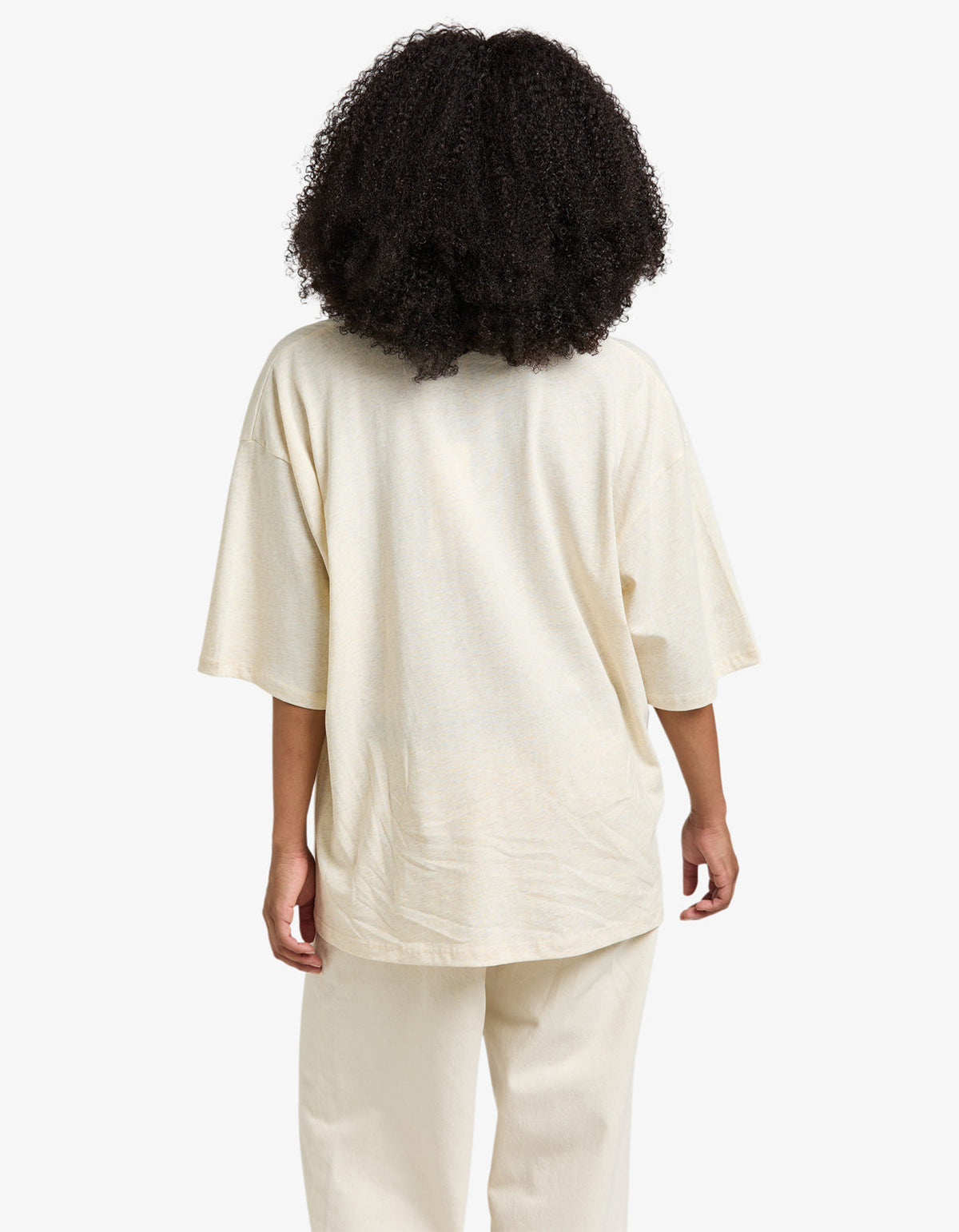 Austin Tee - Oat Marle