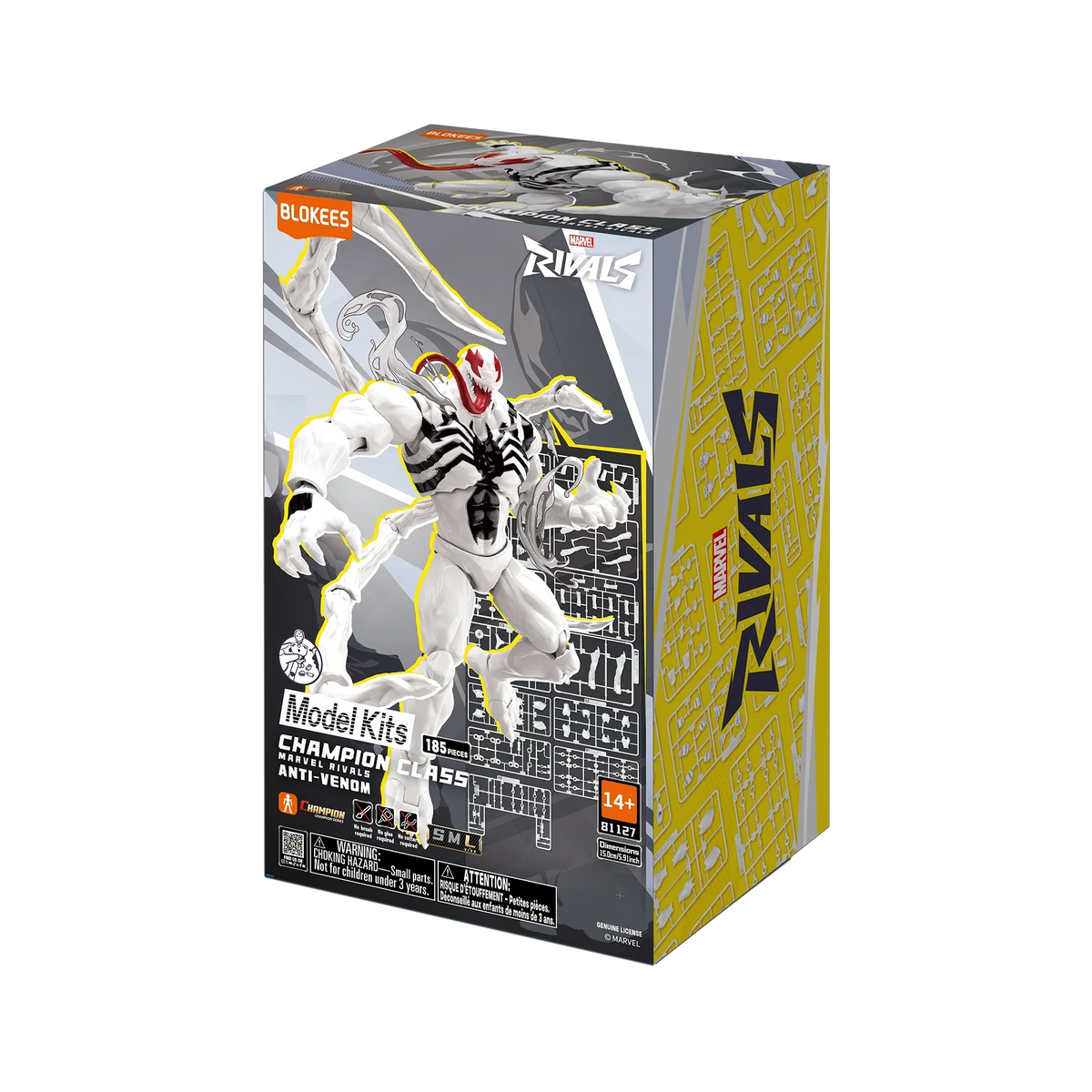 MARVEL RIVALS™ CHAMPION CLASS 15 ANTI-VENOM™ MODEL KITS | BLOKEES