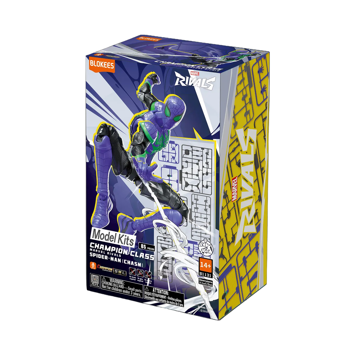 MARVEL RIVALS™ CHAMPION CLASS 25 SPIDER-MAN (CHASM)™ MODEL KITS | BLOKEES