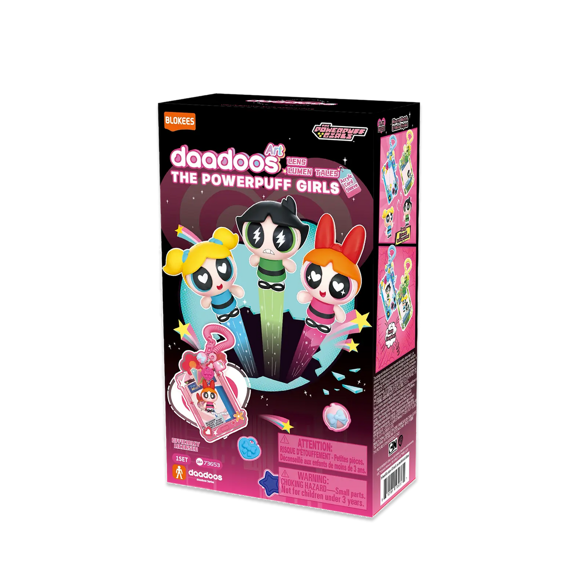 Blokees The Powerpuff Girls daadoos Art Series 01 Lens Lumen Tales (Acrylic Card Sleeve)