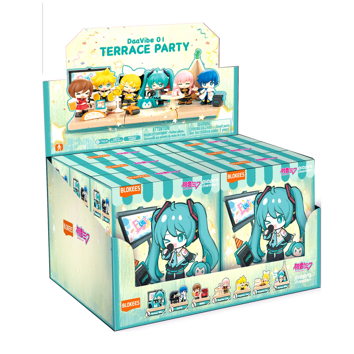 Blokees Hatsune Miku DaaVibe 01 Terrace Party