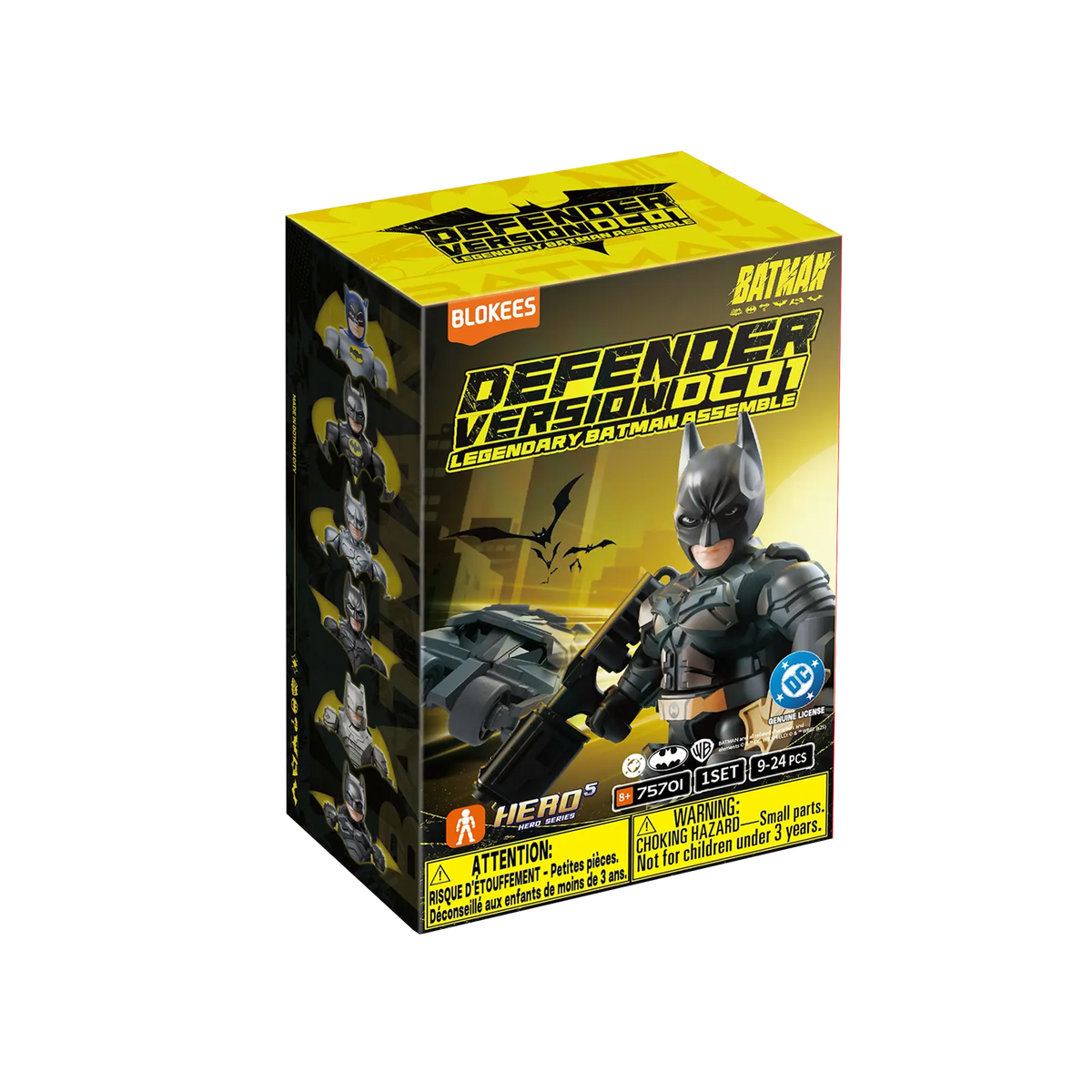 DC Defender Version 01 Legendary Batman Assemble | Blokees