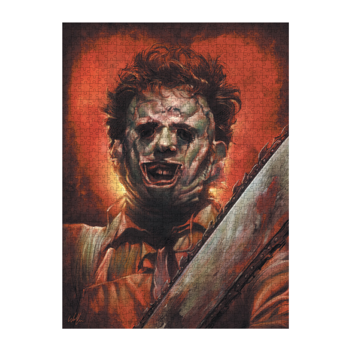 The Texas Chainsaw Massacre (1974) - Leatherface Jigsaw Puzzle