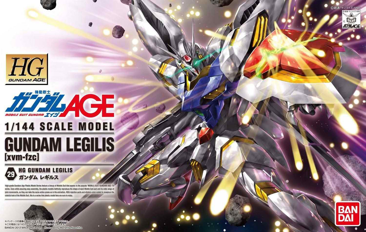 Gundam 1/144 HG AGE #29 xvm-fzc Gundam Legilis Model Kit