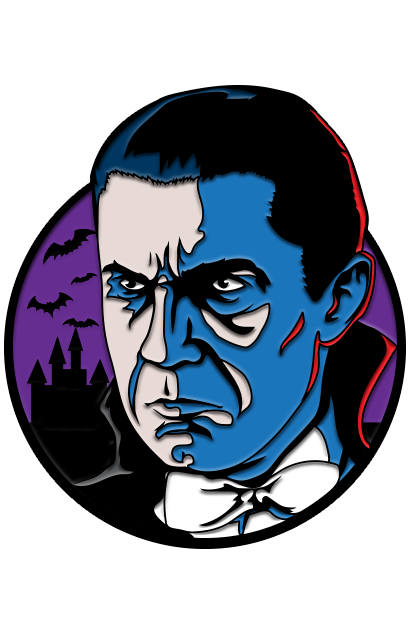 Bela Lugosi Dracula Enamel Pin