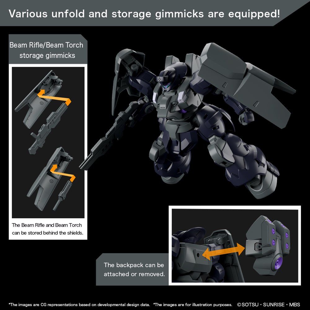 Gundam 1/144 HG WFM #21 MD-0031UL Dilanza Sol Model Kit