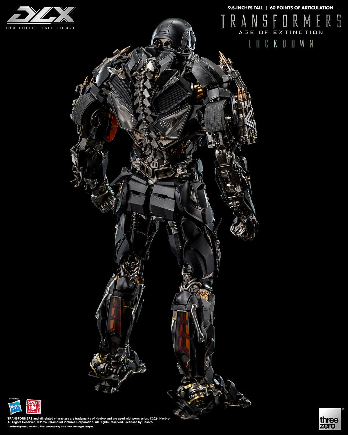 ThreeZero DLX Transformers: Age of Extinction Lockdown Action Figure