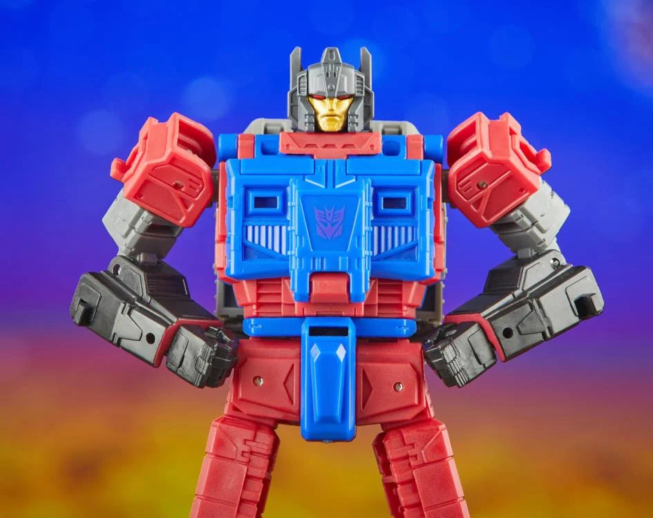 Transformers Generations Legacy United Deluxe Class G1 Universe Quake, Heater, and Tiptop Action Figure