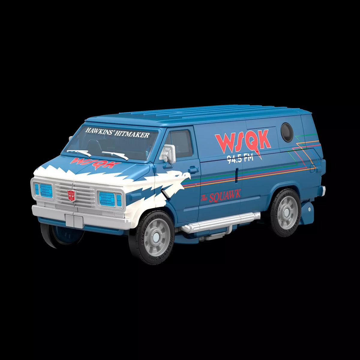 Transformers Stranger Things Freakwency and 8-Trax Action Figure Exclusive