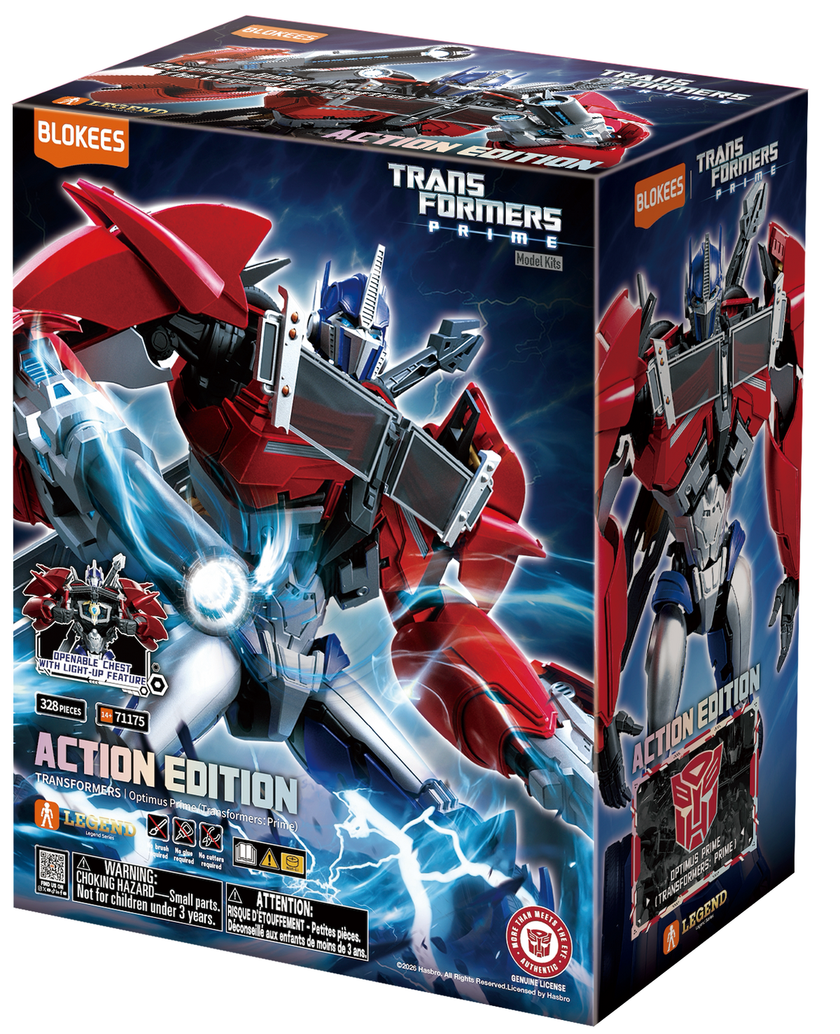 Blokees Transformers Action Edition Optimus Prime (Transformers: Prime) Model Kit