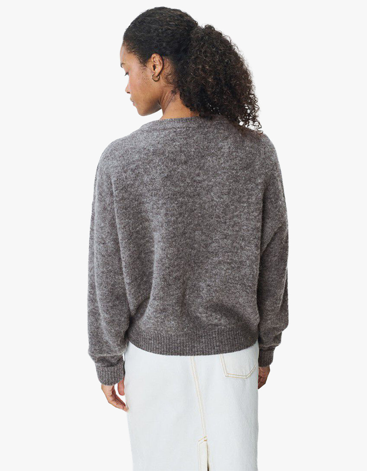 Womens Jumper Vitow - Steel Melange