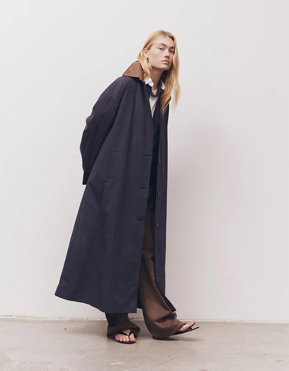 Sydney Trench - Navy