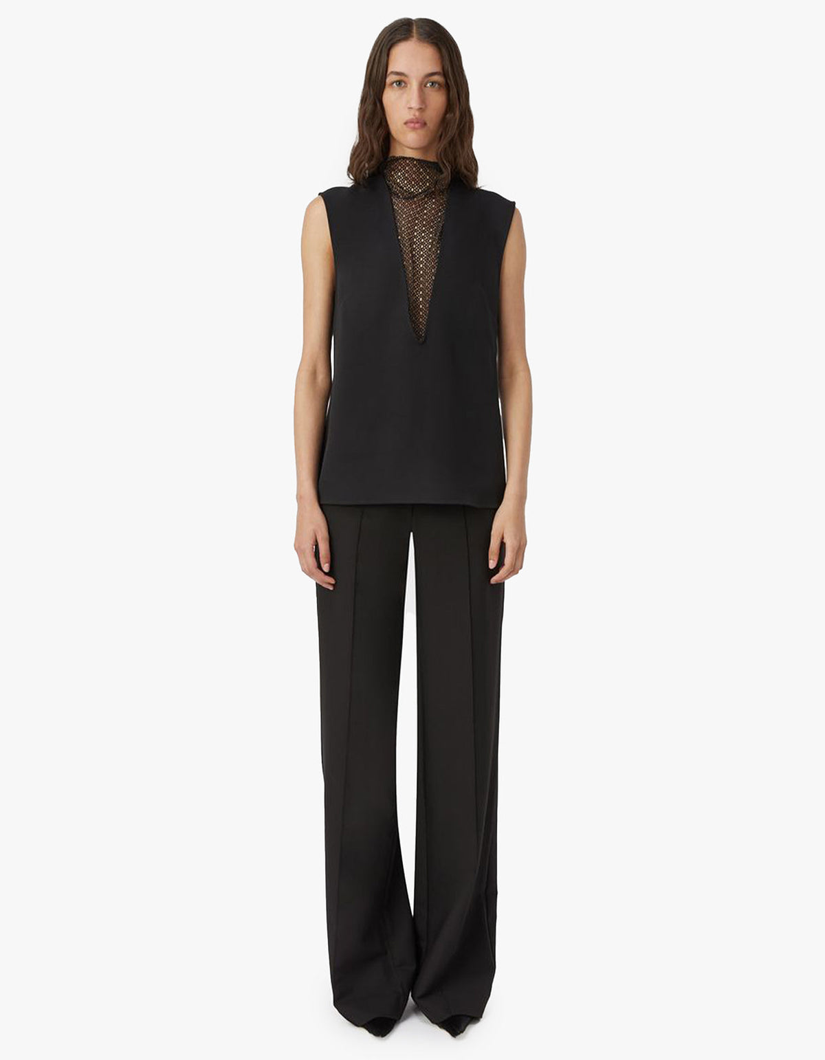 Sillage Scoop Top - Black