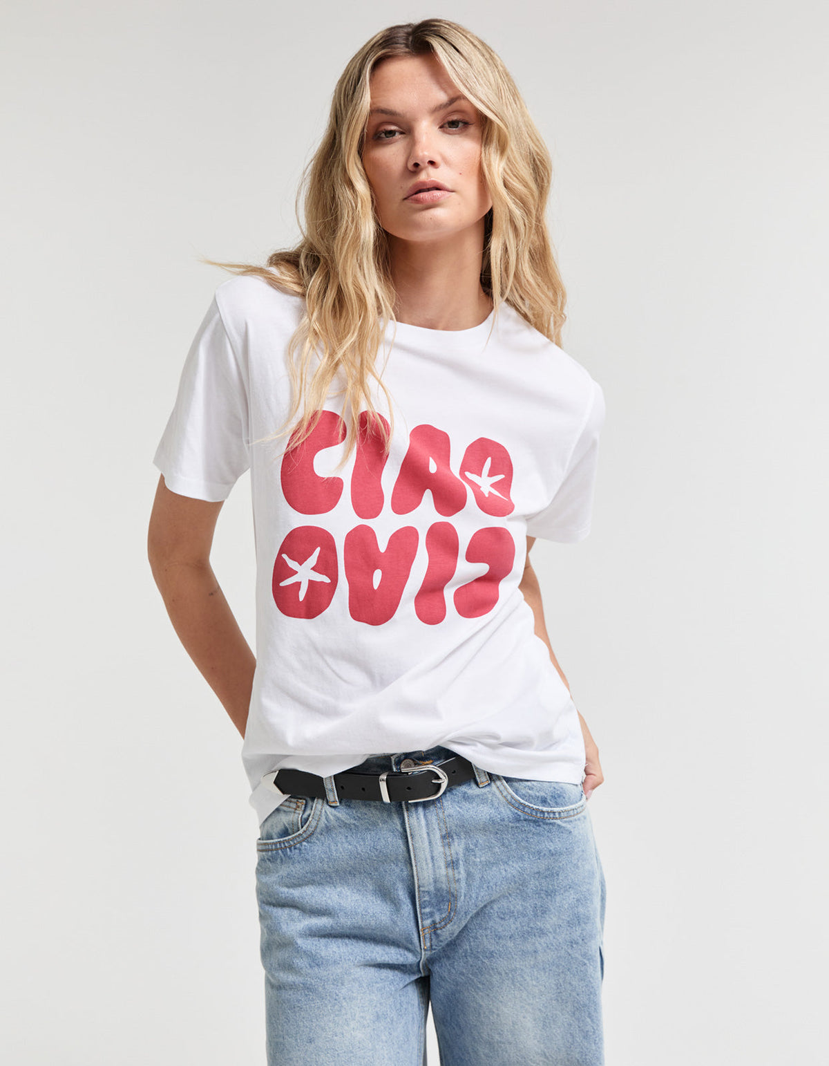 Ciao Ciao Tee - White
