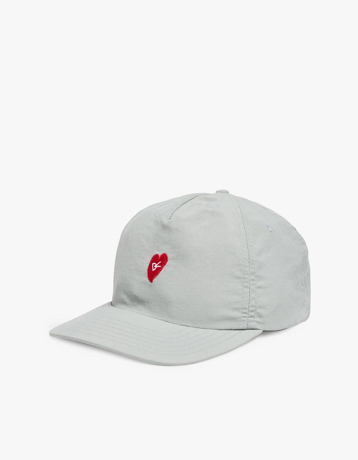 5 Panel Nylon Hat - Run in Love Grey