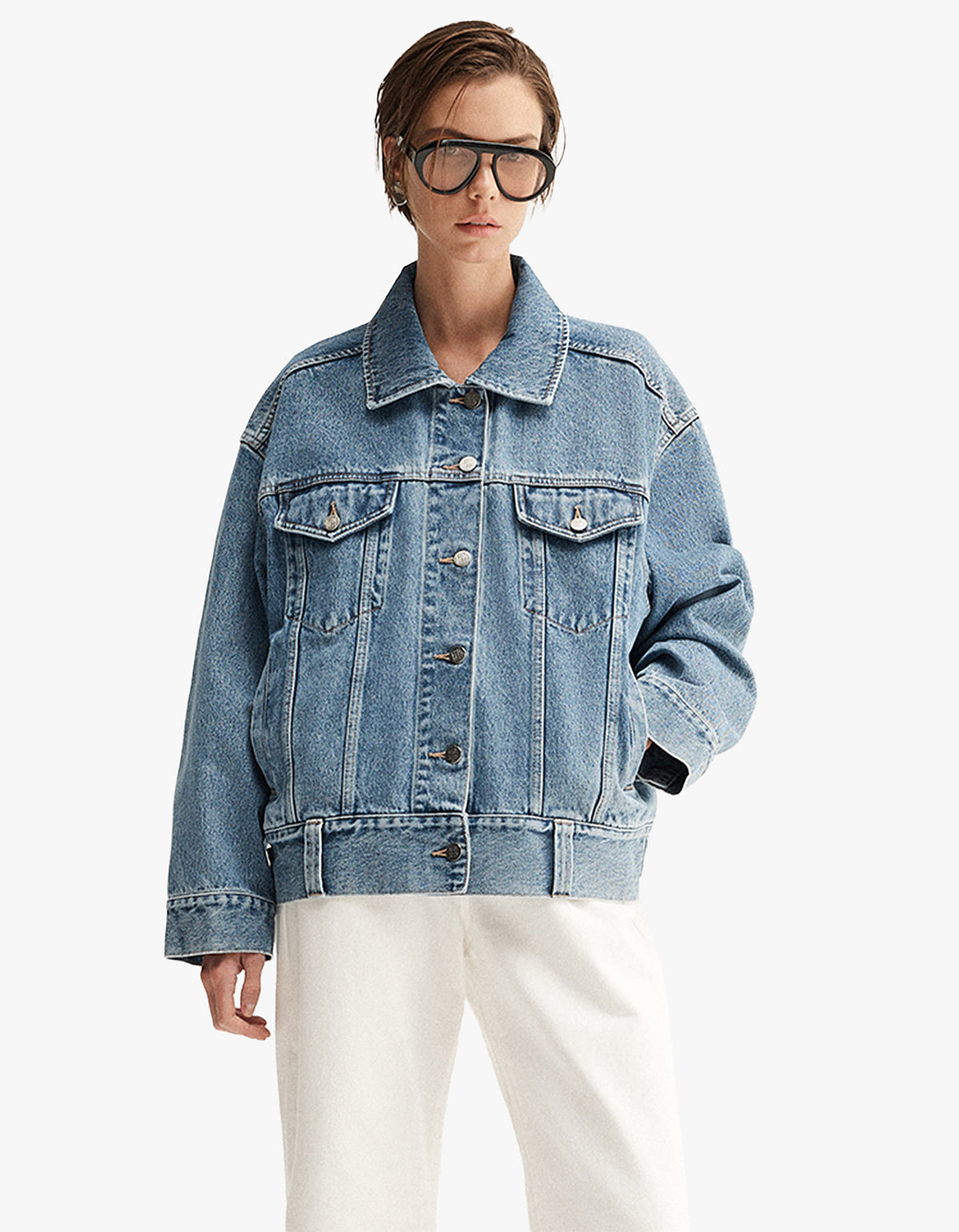 Kennedy Denim Jacket - Trinity Blue