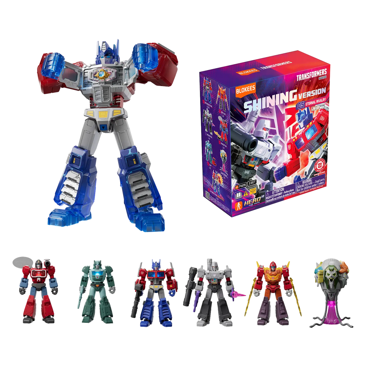 Blokees Transformers Shining Version 05 Eternal Rivalry