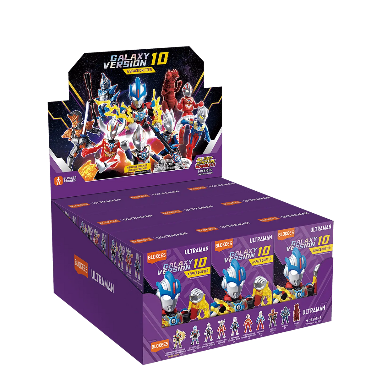 Blokees Ultraman Galaxy Version 10 A Space Drifter