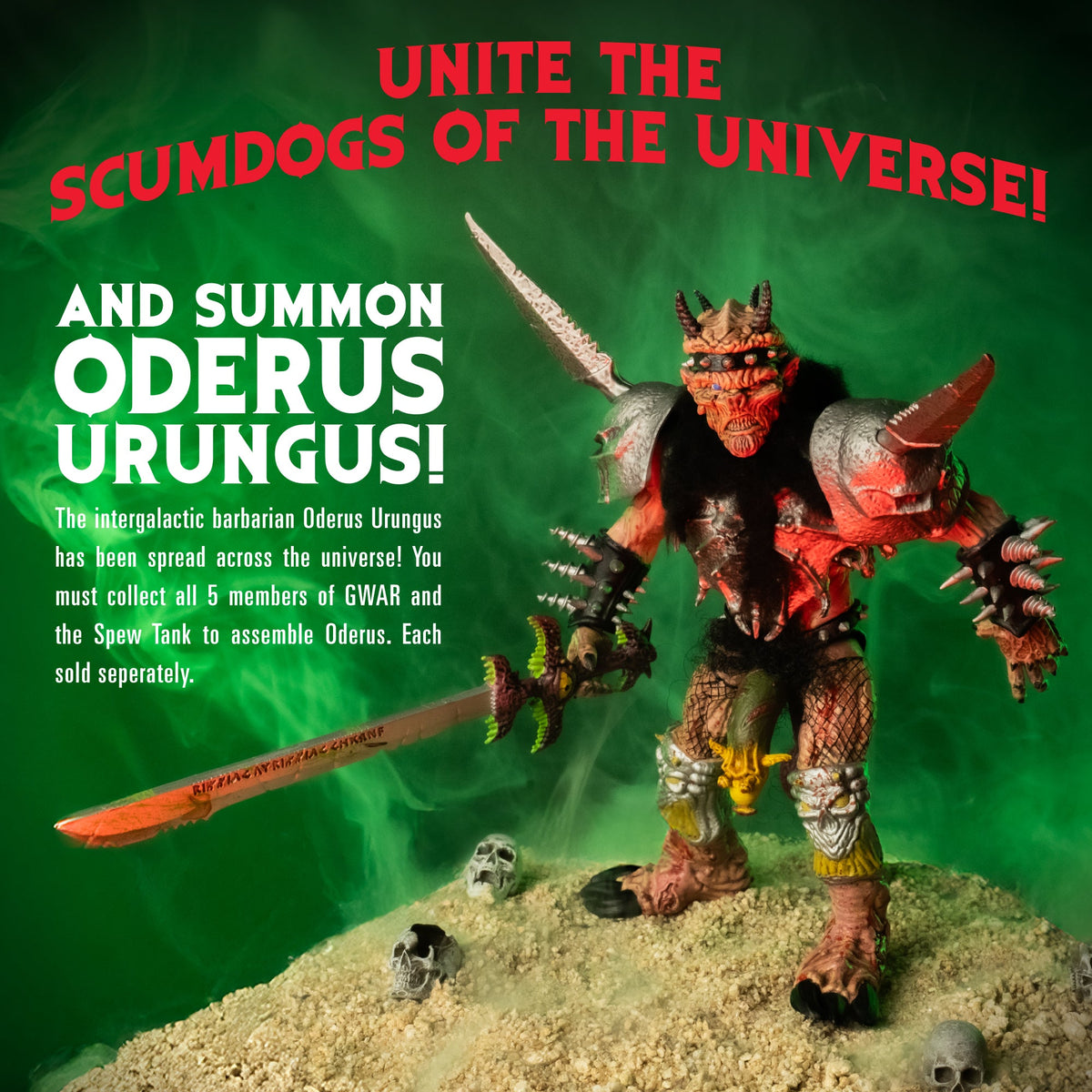 GWAR - Blöthar the Berserker - 5" Action Figure