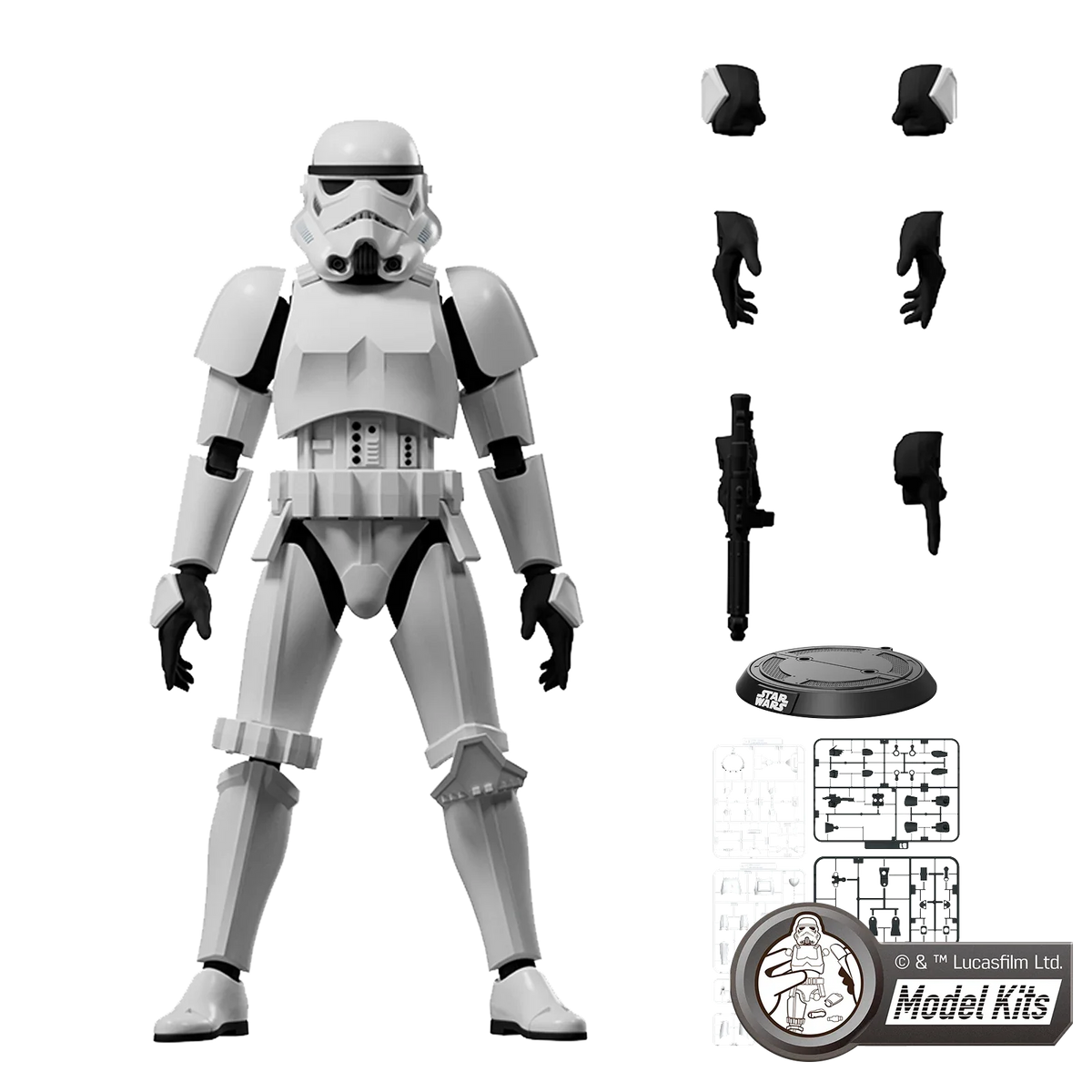 STAR WARS: THE EMPIRE STRIKES BACK™ CHAMPION CLASS 02 STORMTROOPER™ MODEL KITS | BLOKEES