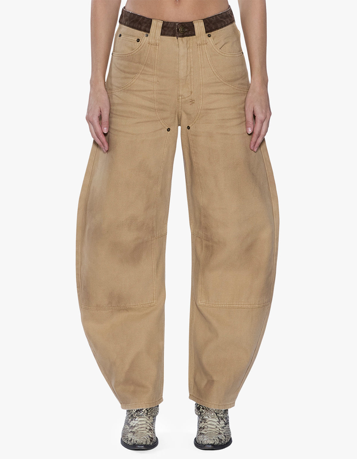 Barrel Jean Carpenter Jean - Sierra Tan