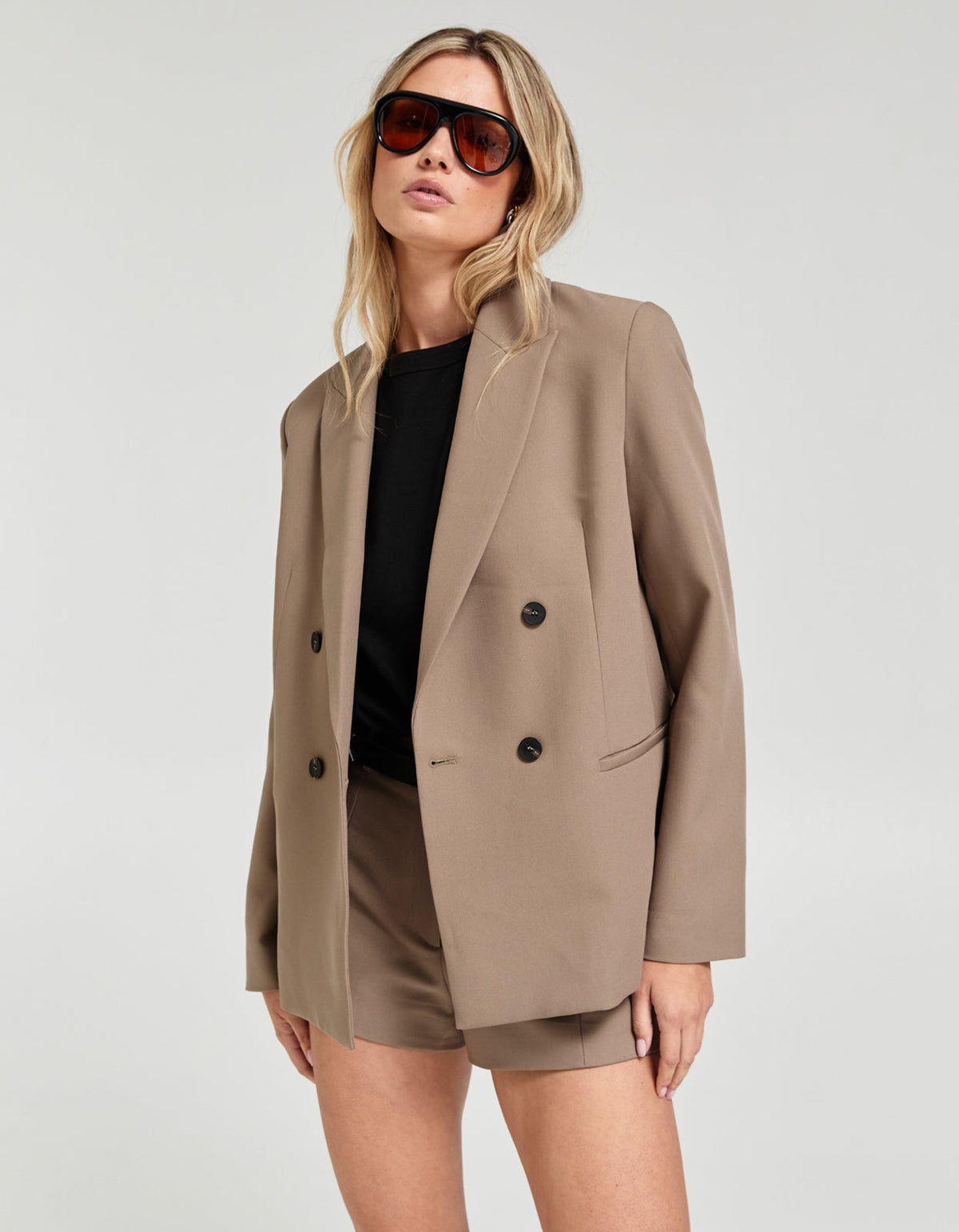 Lockie Blazer - Mocha