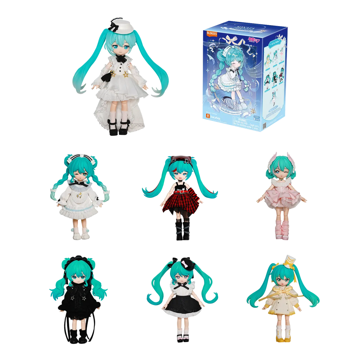 Blokees DaaLaMode Series - Hatsune Miku 01 Sonata Prologue