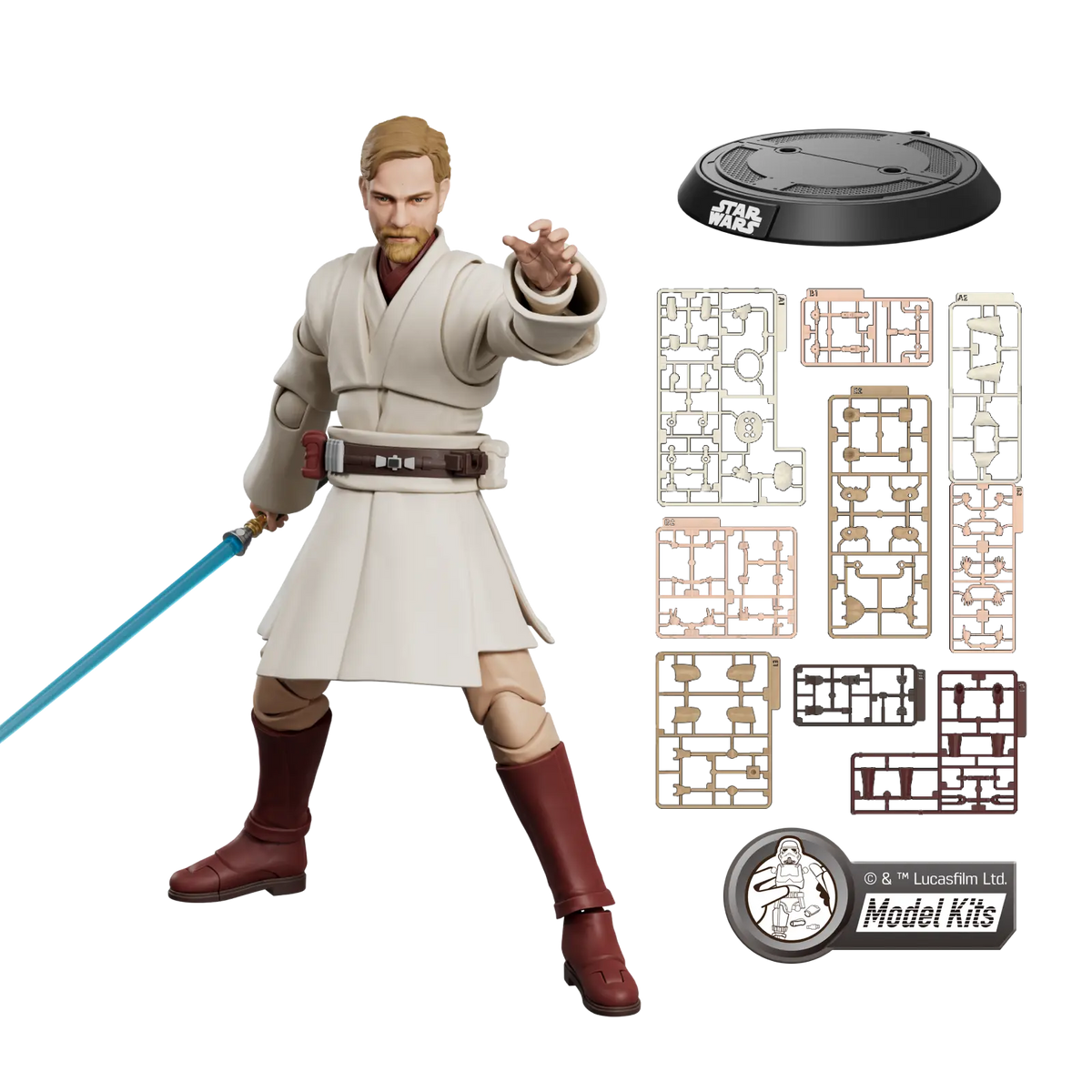 STAR WARS: REVENGE OF THE SITH™ CHAMPION CLASS 09 OBI-WAN KENOBI™ MODEL KITS | BLOKEES