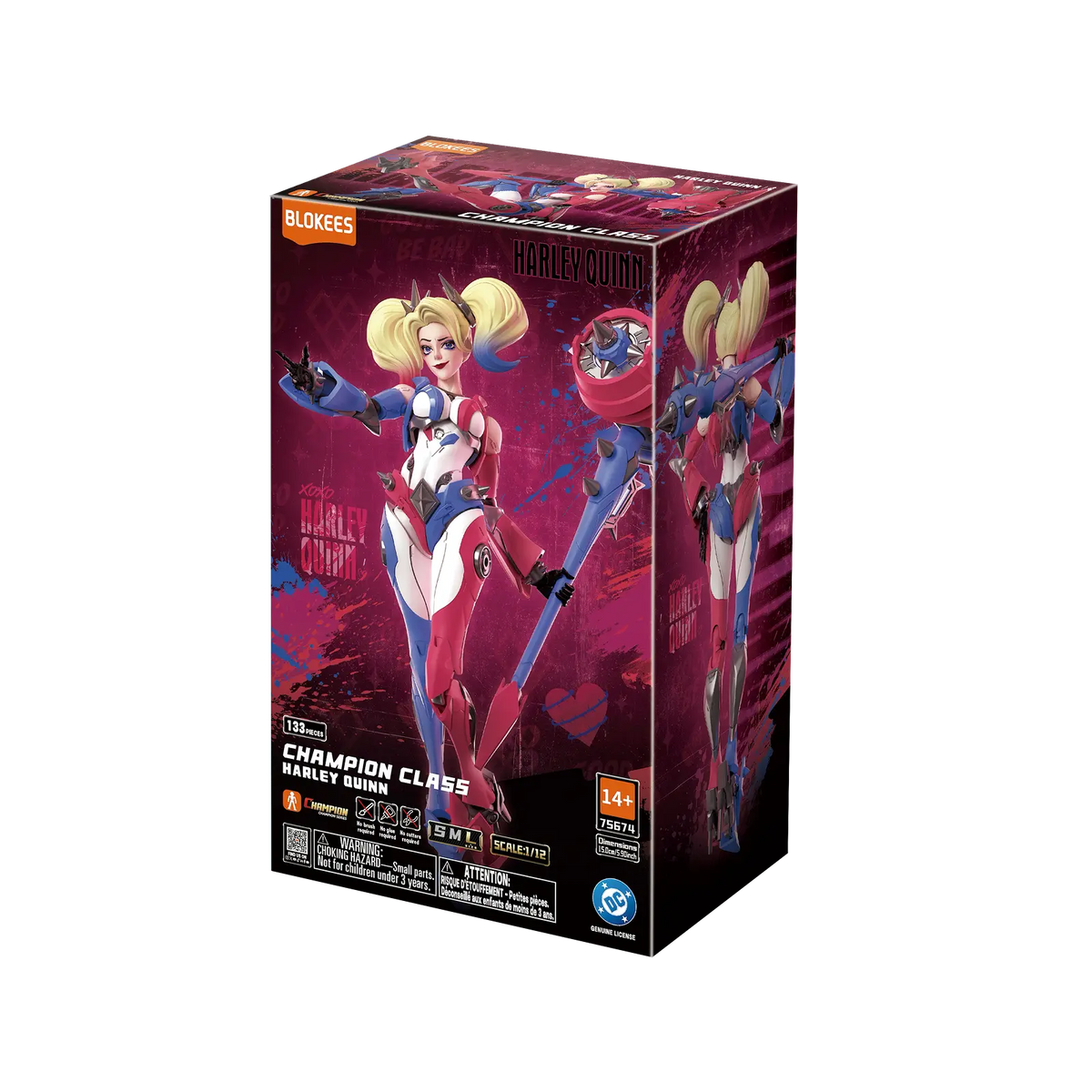 DC Champion Class 04 Harley Quinn | Blokees