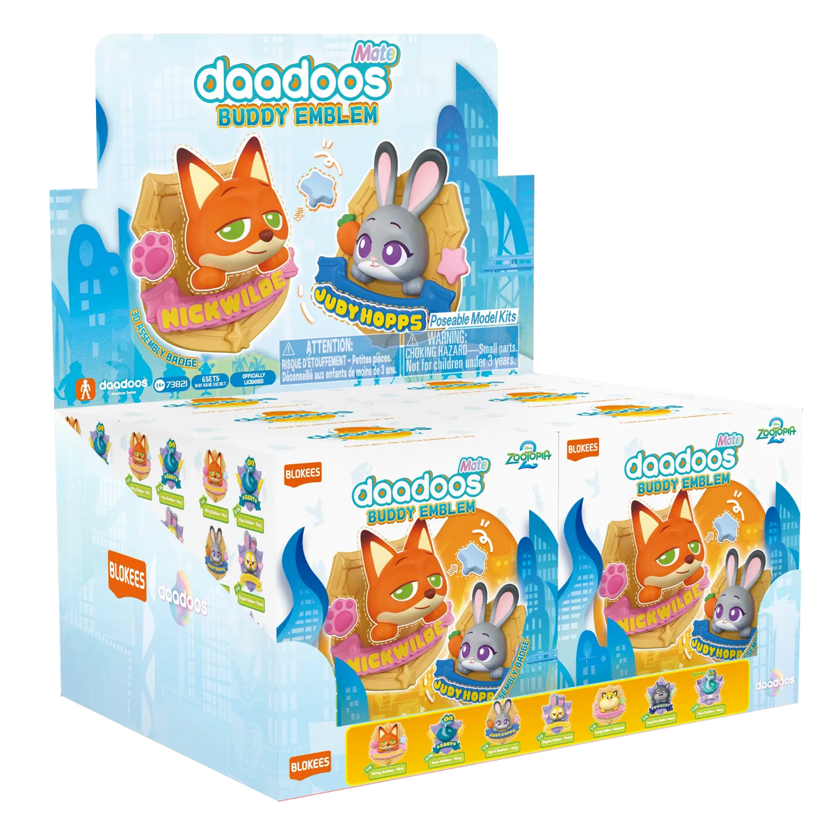 Blokees Zootopia daadoos Mate Series 01 - Buddy Emblem