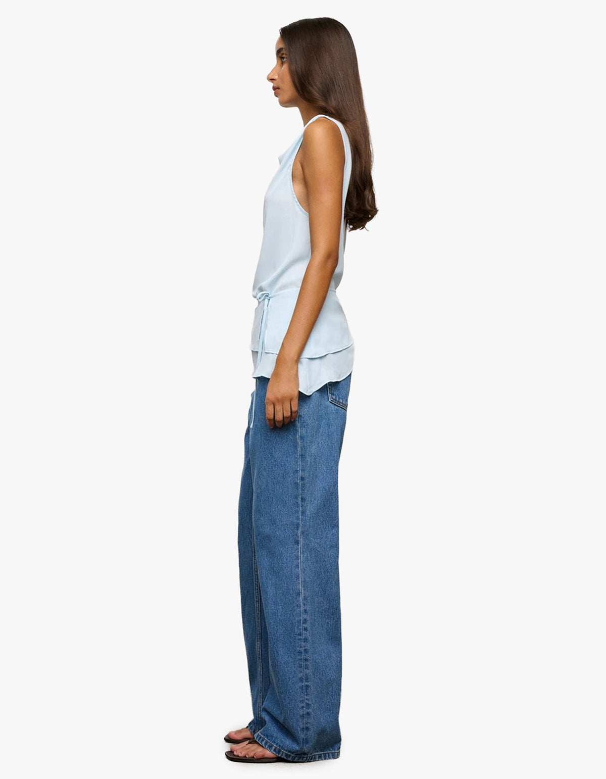 Lennon Top - Ice Blue
