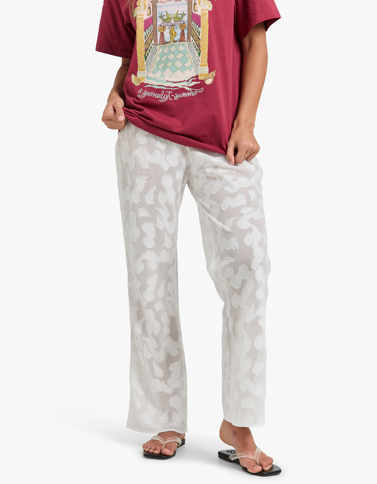 Aura Pant - Chalk