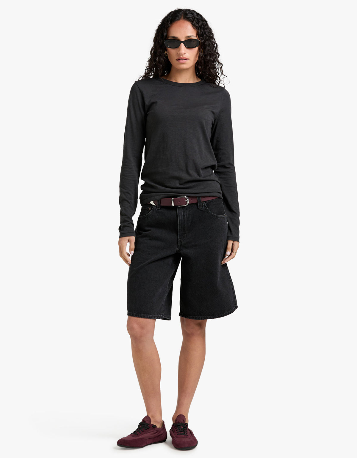 The Slub Longsleeve - Black