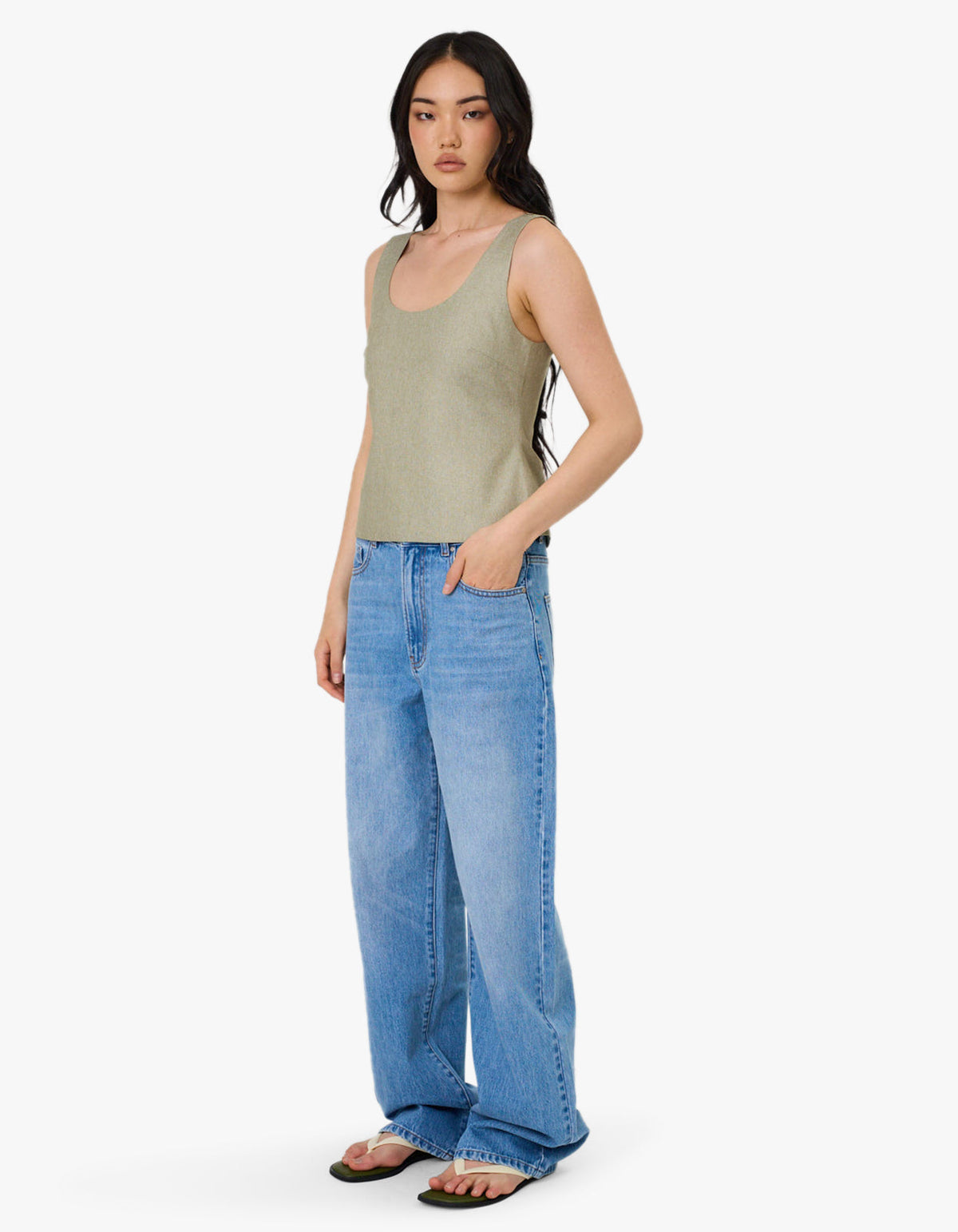 Amara Top - Seaweed