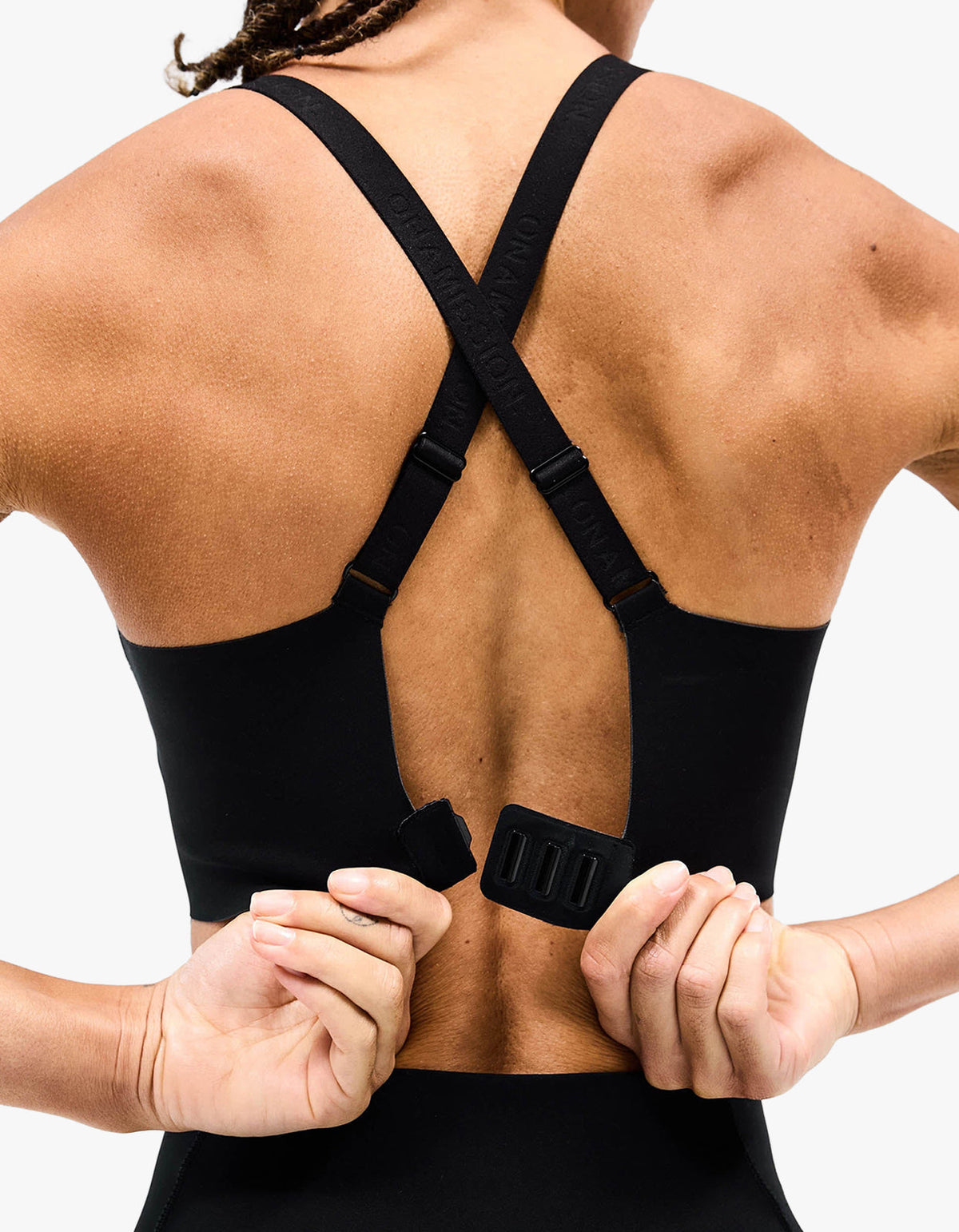 247 Mid Impact Sports Bra - Black