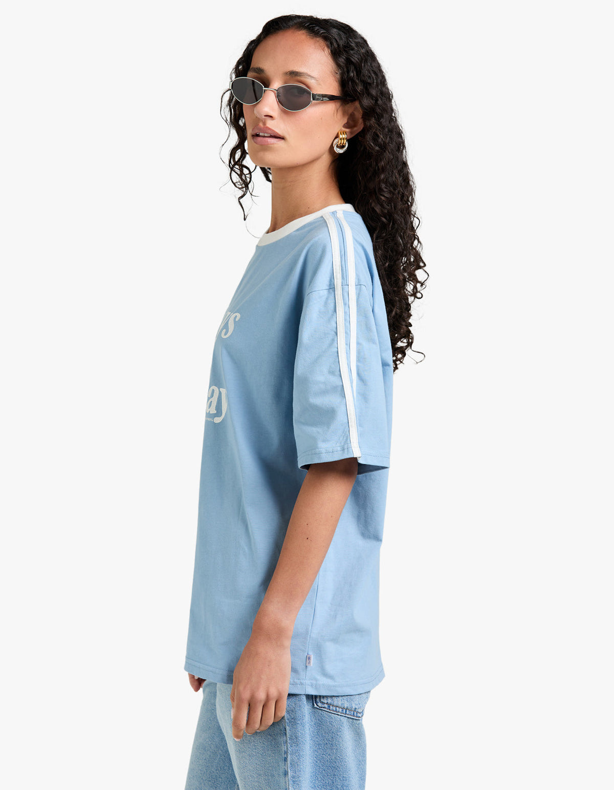 Always On Holiday T-Shirt - Dusk Blue