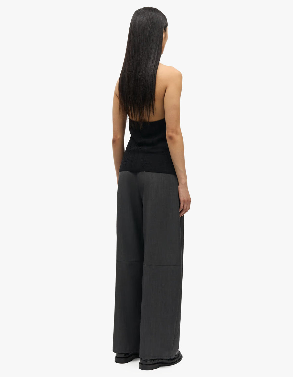 Saroko Trousers 15449 - Dark Grey Mel.