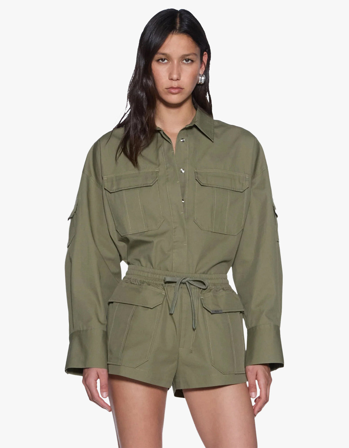 Astra L/S Shirt - Cargo Khaki