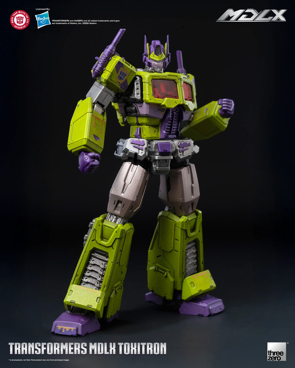 ThreeZero Transformers Toxitron MDLX Action Figure Exclusive