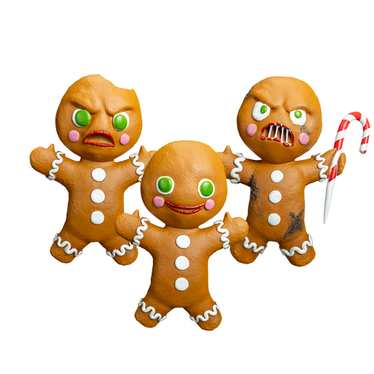 *PRE-ORDER* Krampus - Gingerbread Men 3-Pack
