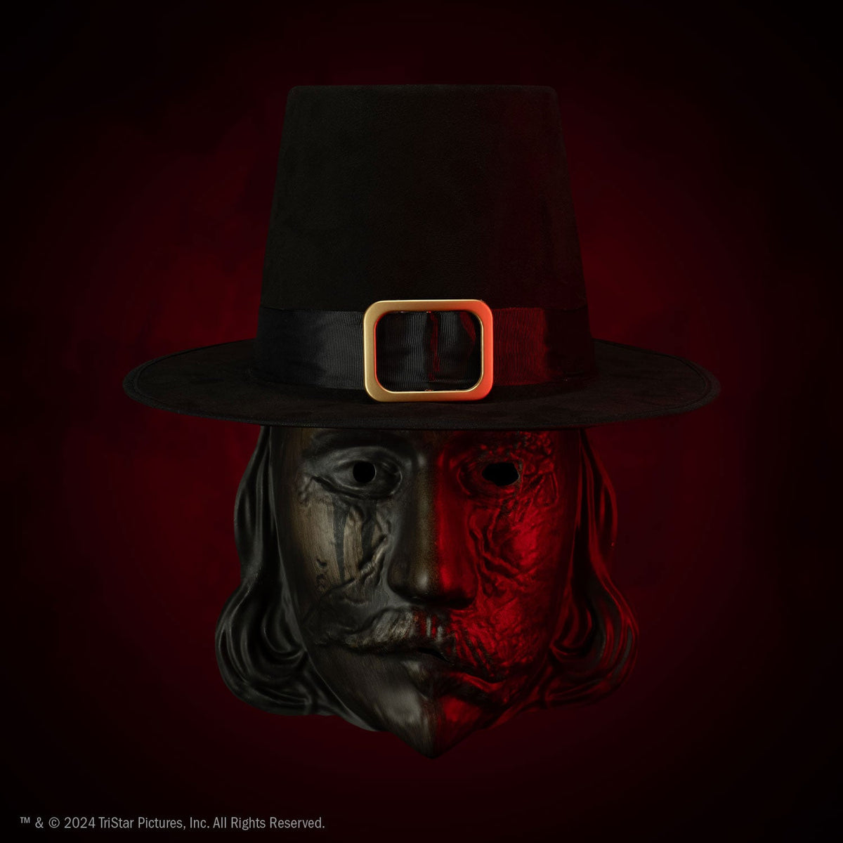 Thanksgiving - John Carver Burnt Injection Mask